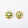 Aretes Originales Nuevos Chinos Hemisferio Hueco Perla Resina Aretes Personalidad de Alta Gama Frescos Estilo Hong Kong para Mujer