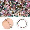 Cor Sólida Vidro de Cristal Contas Pontiagudas Contas Soltas Contas em Forma de Losango Corrente de Suéter Artesanal Pulseira DIY Acessórios de Joias Atacado