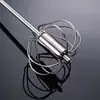 Batidor de Huevos Semiautomático de Acero Inoxidable Manual para el Hogar de Mano Batidor de Crema Batidora de Huevos de Cocina