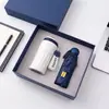 Caja de regalo con juego de termo y paraguas de negocios, regalo de recuerdo para reunión anual corporativa, caja de regalo personalizada para evento de promoción de apertura