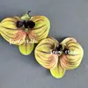 Cabeça de Flor de Orquídea Phalaenopsis Artificial, Textura de Película Impressa em 3D, Buquê Exquisito para Decoração de Casamento e Lembrança