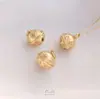 Colgante de Campanita de Copo de Nieve de Oro de 14K Rellenado Color Duradero 13 mm con Anilla para Colgar Accesorios de Joyería para Pulsera Collar Hecho a Mano DIY