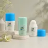 Botella Roll-On de PP de 60 ml, Botella Roll-On Hecha de Material de PP, con Propiedades Desodorantes, Antitranspirantes y de Protector Solar, Directo de la Fábrica Fuente, Botella Roll-On de PP