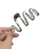 Pinza para el Cabello de Onda Grande Aleación Forma MM Parte Posterior de la Cabeza y2k Recogido Pinza de Garra Mujeres ins Estilo Frío Pinza de Garra para el Cabello Pinza de Tiburón de Nicho