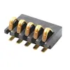Nuevo Portapilas ShraPnel de 5P Espaciado Ultrapequeño 1.27PH Altura 2.95 Sin Pilares Conector de Batería BC-1-512