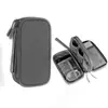 Cabo de Dados Bolsa de Cosméticos Pasta Divisória Multifuncional Viagem Armazenamento Digital Pendrive Fone de Ouvido Carregador Mouse Proteção