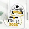 2026 Novos Enfeites Acrílicos em Formato de Coração Transfronteiriços para Festas da Temporada de Formatura, Presentes de Decoração para Mesa para Colegas de Classe e Colegas de Quarto