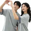 Nueva Camiseta Casual Artística de Moda Unisex de Manga Corta con Diseño de Cuello de Solapa a Cuadros para Primavera/Verano Parte Superior Falsa de Dos Piezas Tendencia
