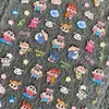 Dibujos Animados Japoneses Crayon Shin-Chan Pegatinas para Uñas Repujadas 3D DIY Funda de Teléfono Botella de Agua Accesorios de Decoración para Uñas