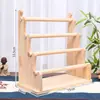 Estante de exhibición de almacenamiento de madera multicapa personalizado, estante decorativo para macetas, estante de almacenamiento de figuras para sala de estar, estante de madera para joyas