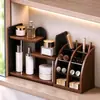Mesa de Tocador de Lujo Ligero de Gama Alta Estante para Colocar Labiales y Cuidado de la Piel Organizador de Escritorio para Cosméticos Soporte para Brochas de Maquillaje