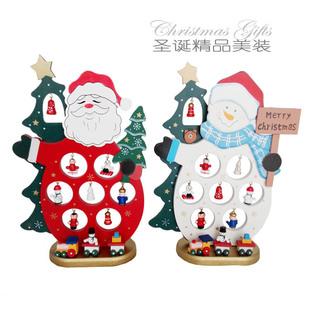 2016木质礼品 儿童圣诞节礼品装饰摆件 老人雪人礼品生日节日礼品