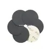 Juego Transfronterizo de Papel de Lija para Agua de 5 Pulgadas y 8 Agujeros Papel de Lija Negro de 6 Pulgadas con Respaldo de Flocado Papel de Lija de 5 Pulgadas y 8 Agujeros Hojas de Papel de Lija de 125 mm con Respaldo de Flocado
