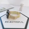 Adecuado para correa de reloj Apple s8 Applewatch Generaciones 1-7 Siete perlas aleación de diamante lateral correa de reloj iwatch se