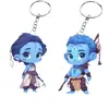 Avatar 3 Fuego y Cenizas Llavero Periférico Dibujos Animados Versión Q Colgante para Mochila de Estudiante Accesorio para Llaves Regalo Venta al por Mayor