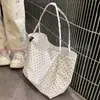 Bolso de hombro para mujer estilo coreano, fresco y simple, adecuado para estudiantes, versión coreana, bolso de lona casual, versátil, gran capacidad, bolso tote de lunares