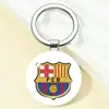 Copa Mundial de Fútbol Europeo Club de Fútbol Logo Gema del Tiempo Aleación Llavero Bolso Colgante para Llave de Coche