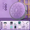 Instrumento Musical de la Marca Ethereal Drum para Principiantes Tambor de Mano de 22 Tonos Tambor Vacío de 15 Tonos Profesional Le De Zhul De Zhul