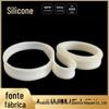 Tira de vedação de porta e janela de carro tira branca de borracha de silicone tira de vedação de silicone plana resistente ao desgaste resistente a altas temperaturas