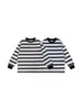 Ropa Infantil DK 26 Estilo Primavera/Otoño Estilo Japonés Niños Niñas Rayas Manga Larga Capa Base Ropa Padre-Hijo Infantil Camiseta Casual