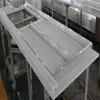 Tiras de Protección de Aleación de Aluminio, Tiras de Protección para Encimeras de Mármol, Tiras de Protección para Encimeras de Piedra de Cuarzo, Tiras de Protección Cuadradas de Aleación de Aluminio para Encimeras de Gabinetes, Tablas de Protección