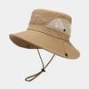 Chapéu de secagem rápida feminino com costura de malha respirável proteção solar ao ar livre chapéu de sol chapéu de pesca masculino chapéu de sol à prova d'água