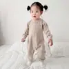 Mameluco para bebé, ropa interior térmica de cachemira y seda para otoño e invierno, capa base, pijama cálido para bebé, mameluco para recién nacido