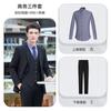 Traje gris oscuro Traje Ropa de trabajo para hombres Traje profesional para maestros Ventas 4S Tienda Empleado de trabajo Ropa de trabajo para mujeres