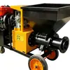 Nova máquina de projetar argamassa tipo parafuso movida a diesel para projetos de construção, projetada para aplicação totalmente automatizada de argamassa em paredes de concreto