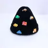 En stock Gorro de punto para niños Otoño e invierno nuevo original cochecito pequeño elegante cálido gorro de lana Versátil tocado Transfronterizo