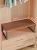 Estante de almacenamiento para armario, estante de gabinete, estante interior en gabinete, organizador de almacenamiento para microondas de escritorio, panel divisor de gabinete de cocina