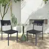 Sillas de Aleación de Aluminio al por Mayor de Fábrica Muebles para Restaurantes Sillas de Comedor Oficina Comercial Negociación Hotel Oficina de Ventas Sillas de Comedor a Prueba de Óxido