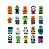 Relógio de Dentes Saltitantes Brinquedo de Corda Dentes Saltitantes Dentes de Fantasma Vampiro Halloween Natal Pequeno Presente Brinquedo de Corda