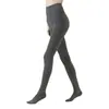 Medias Gruesas de Algodón con Rayas Verticales y Forro de Felpa para Primavera, Otoño e Invierno, Leggings Cálidos Estilo Japonés para Mujer, Pantalones de una Pieza Adelgazantes de Micro-Presión