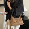 Bolso Versátil Retro Bajo el Brazo para Mujer 2026 Nuevo Bolso de Hombro Casual Simple Bolso Cruzado Elegante Bolso Tote de Gran Capacidad