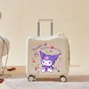 Caja para sentarse y montar equipaje infantil caja de cabina de 18 pulgadas maleta de trolley mini caja para montar caja de paseo para niños artefacto para caminar para bebé de dibujos animados