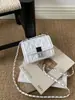 Bolso Casual Sencillo para Mujer 2026 Verano Nuevo de Moda Bolso Cruzado de Moda Bolso Cuadrado Pequeño de Moda Bolso de Hombro