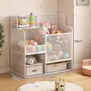 Estante de Armazenamento de Brinquedos para Bebês e Crianças de Chão Removível Estante de Armazenamento Doméstico Estante de Brinquedos Simples Classificação e Organização Armazenamento