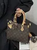 Pañuelo de Seda Estampado Retro con Lazo Bolso Tote Bolso de Mano para Mujer Hombro Mensajero Correa de Hombro Desmontable Gran Capacidad para Viajar
