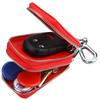 Venta directa al por mayor de fábrica funda de llave de coche general de cuero funda de llave de coche multifunción funda de llave con doble cremallera