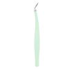Pinzas para pestañas postizas acero inoxidable injerto de pestañas clip de pluma dorada clip de delfín floreciente clip de boca de águila verde pinzas de salón de belleza