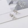 Dulce genial tamaño pequeño pequeño colgante de dinosaurio tridimensional aleación collar diy llavero cadena para teléfono móvil accesorios de joyería