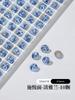 Celebridad de Internet Shiyue broca para uñas de punta fina Super Flash multi-corte redondo crystal pile relleno de diamante decoraciones para uñas al por mayor