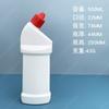 Botella de Limpiador de Inodoros de 500 ml con Boquilla Inclinada, Botella Limpiador de Pisos Pe, Botella Dispensadora de Detergente Líquido del Fabricante