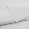 Forro de falda blanco forro elástico blanco boca forro dorado bolsa cortina de un solo lado suave y duro con pegamento
