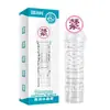 Agradable Cuatro Bestias Sexuales Colmillo de Lobo Manga Suzaku Qinglong Xuanwu Tigre Blanco Transparente de Hombre Manga de Espina de Cristal Lote Sexual para Adultos