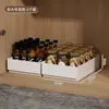 Gabinete Caja de Almacenamiento de Escritorio Snacks y Artículos Varios Caja Organizadora Doméstica Suministros de Cocina Cajón Debajo del Fregadero Caja de Almacenamiento en Ángulo Recto