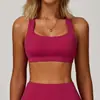 Top de Yoga Cloud-Sense Justo Sutiã Esportivo à Prova de Choque Alta Intensidade Pilates Corrida Roupa Fitness ao Ar Livre para Mulheres 8047