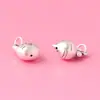 Pulsera de Cuerda Roja Año del Conejo Tobillera para Niñas Niños Pulsera de Plata Pura S999 Conejo del Zodiaco Colgante de Zanahoria