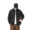 Ropa de Hombre Xintang Camisa de algodón pesada estilo americano vintage para hombre, camisa de trabajo para otoño e invierno, chaqueta casual holgada de manga larga